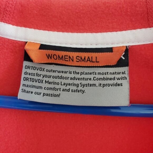 Ortovox Fleece Melange Wool-Blend Hoodie Jacket Size S - Picture 9 of 16